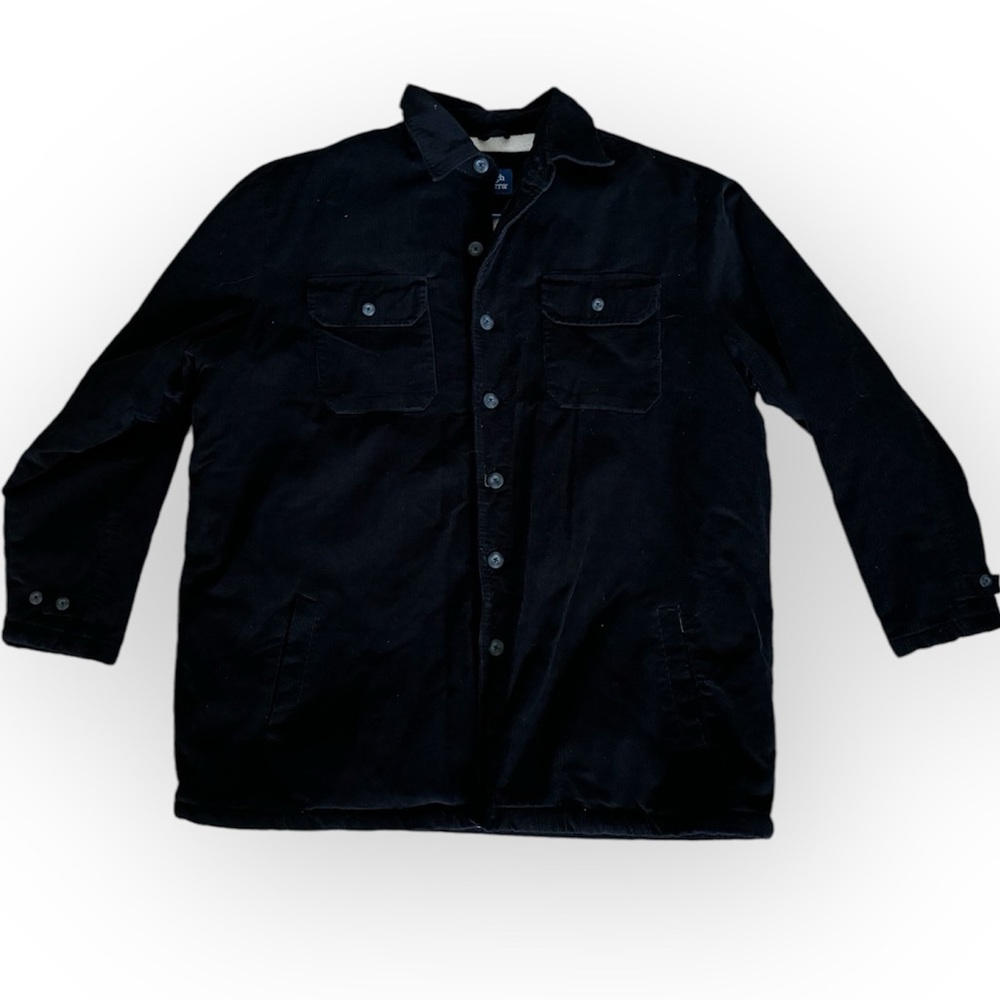 Vintage High Sierra Mens Corduroy Overshirt Sherpa-lined